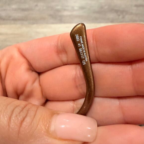 Christian Dior Vintage Gold Braided Frame Reading Glasses - Picture 5 of 10